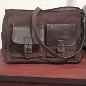 Multi-compartment Satchel Bag